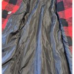 Rampage  Women’s Buffalo Check Plaid Pea Coat Double Breasted Jacket Size Medium Photo 5