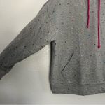 Terez NEW  Gray Gemstone Hoodie Sweatshirt Small Photo 2