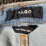 Aeropostale  Short Women's High-Rise Midi Denim Mom Shorts Sz 18 Photo 2