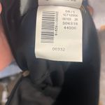 Just Cavalli Black Satin Skirt Size 38 Italy Designer Fit & Flare Panel Detail Photo 10