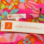 JUDE CONNALLY Beth Twirling Peacock Spring Pink Dress Size S NEW Photo 8