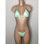 Good American New.  green marble bikini. Small. Retails $99 Photo 3