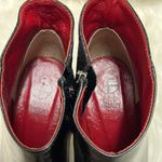 Fabio Fabrizi Black Leather Stiletto Ankle Boots Size 6.5/37 A2 Photo 8