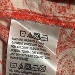 Denim & Co  Naturals Size 3X Long Sleeve Linen Blend Floral Print Top Blouse Photo 6