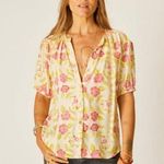 Natalie Martin 💕💕 Violet Top ~ Prairie Dusty Crimson Medium M NWT Photo 0