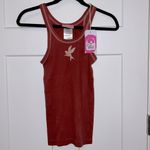 One Teaspoon NWT  Bossa Red Bower Bird Singlet Photo 1