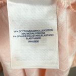 Lands' End Womens Tiered Maxi Dress Large Peach Sleeveless Window Pane Summer Photo 6