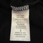 Chaser  novelty star print black w/silver size small sweatshirt. Photo 4