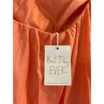 Show Me Your Mumu Tinsley Tube Dress in Cantaloupe Light Taffeta M NWT Photo 4
