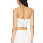 Bardot  Lithium Mesh Bustier Top in Orchid White | Size 8 | Medium Photo 2