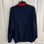 Gopher Sport apple teacher double collar sweatshirt size XL Blue Photo 4