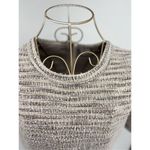 Anthropologie Tweed Striped Metallic Short Sleeve Top Women’s Size Small Photo 8