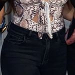 Nasty Gal  Bodysuit Snakeskin Photo 1