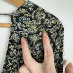 Free People Free People Womens Boheme Mini Dress in Black Sz 8 Floral Ruffle Boho Festival Photo 2