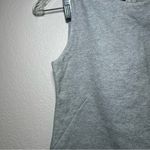 J.Crew Gray Tank Top with Fringe Women’s XXS Career Office Festival Summer Boho Photo 2