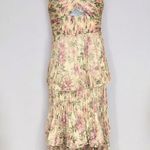 ASTR The Label- Emmi Dress in Purple Floral Mesh Photo 4