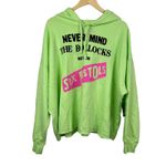 Torrid Lime Green Sex Pistols Fleece Crop Hoodie Size 3 NWT Photo 6