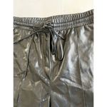 New! Deluc vegan black leather pants size small‎ Photo 2