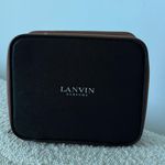 Lanvin Black and Brown Cosmetic Bag Photo 2