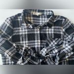 Madison + Hudson Long Adjustable Sleeve Funnel Dress‎ Size L Black Size L Photo 3