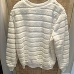 No Boundaries Cozy White Textured Sweater Photo 2