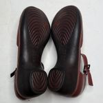 Ecco  Ankle Strap Sculpted Mary Jane in Burgundy Red Leather Shoe S-383 Sz 40 EU Photo 7