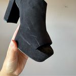 Charles by Charles David Charles by Charles David Women’s Black Suede Platform Peep Toe Heels Size 8.5 Photo 12