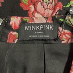 MINKPINK Revolve  Larache Mini Skirt Black Pink Floral NWT XS Whimsigoth $89 MSRP Photo 5