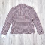 Bar III  Women’s $139 NWT Size 8 Pink Tweed Single Button Blazer Jacket New Photo 7