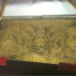 Antique vintage gold beaded handbag. Photo 6