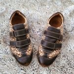 Coach  Susanna Brown Logo Velcro Strap Sneakers Size 9.5 Photo 0