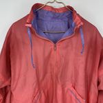 Vintage 80’s Full Zip Reversible Neon Wind Breaker Women’s Size L Purple Size L Photo 5