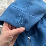 Lululemon Scuba Oversized Full Zip Hoodie Xs/s Blue Nile Photo 3