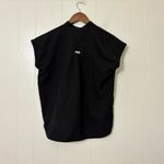 FIGS  Rafaella Oversized Scrub Top Black Size XXS Modern Photo 4