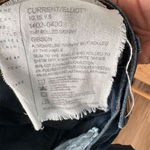 Gap Current/Elliott Women's Ankle Skinny Jeans M Dark Blue Subtle Fading Denim Photo 6