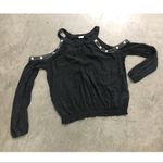 Hollister MD Cut out Shoulder peasant top Photo 1