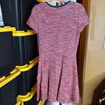 Comptoir Des Cotonniers Red & Blue Midi Dress Blazer Set Sz Small / Medium 2 Pc Photo 14