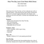 Urban Outfitters Kiss the Sky Cowl Neck Midi Dress Photo 6