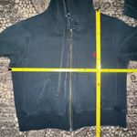 Ralph Lauren  Sport Women’s Size M Black Full Zip Hooded Sweatshirt Photo 5