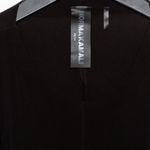 Norma Kamali Black Open-Back Stretch-Jersey Wide-Leg Jumpsuit - XS / FR 34 Photo 6