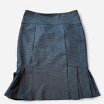 Zac and Rachel Medium Grey black peplum skirt Photo 5