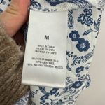 Favorite Daughter Floral Vineyard Midi Dress Medium Blue Cottage Boho Peasant Photo 5