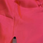 A New Day  Women Small Pink Satin Slip Dress Spaghetti Straps Asymmetrical Dress Photo 9