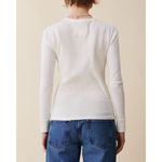 Shopbop $180 New Jeanerica Giselle Long Sleeve - White - Small Photo 2