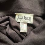 Joseph Ribkoff  Black Pea Coat with Structured Silhouette Photo 6