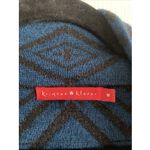 Krimson Klover Womens Medium Blue Gray Open Wool Blend Sweater Photo 1