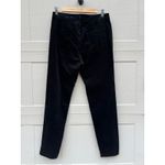 J. McLaughlin  Watson Velvet Jeans Slim Leg Pants Black Size 6 Photo 5