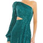 Mac Duggal 26730 Sequin One Shoulder Cut Out Gown Photo 1