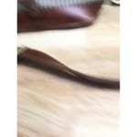 Polo RALPH LAUREN HOUNDSBONE Shoulder DRAWSTRING BUCKET BAG Brown Leather Photo 7