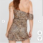 Nasty Gal Leopard Asymmetrical Mini Dress Photo 2